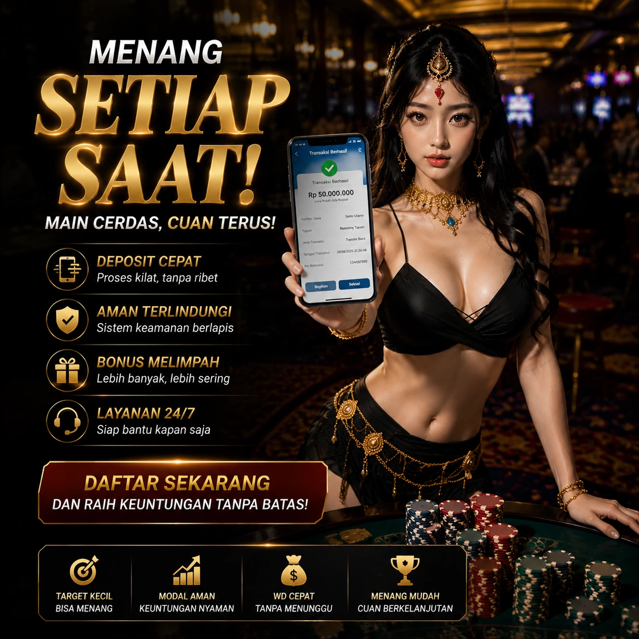 Cara Mendaftar dan Bermain di adam77